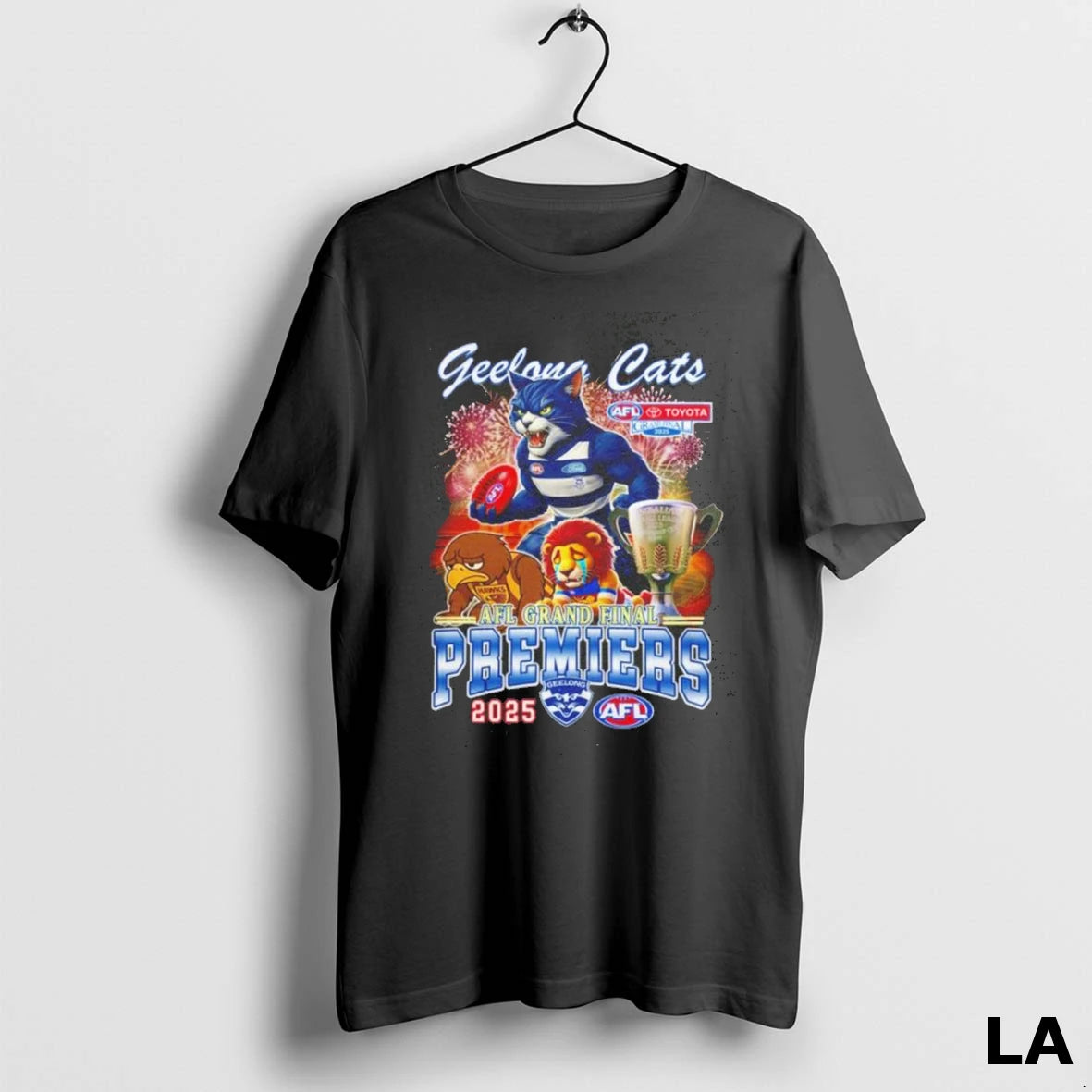Original Geelong Cats 2025 Afl Grand Final Premiers Mascot