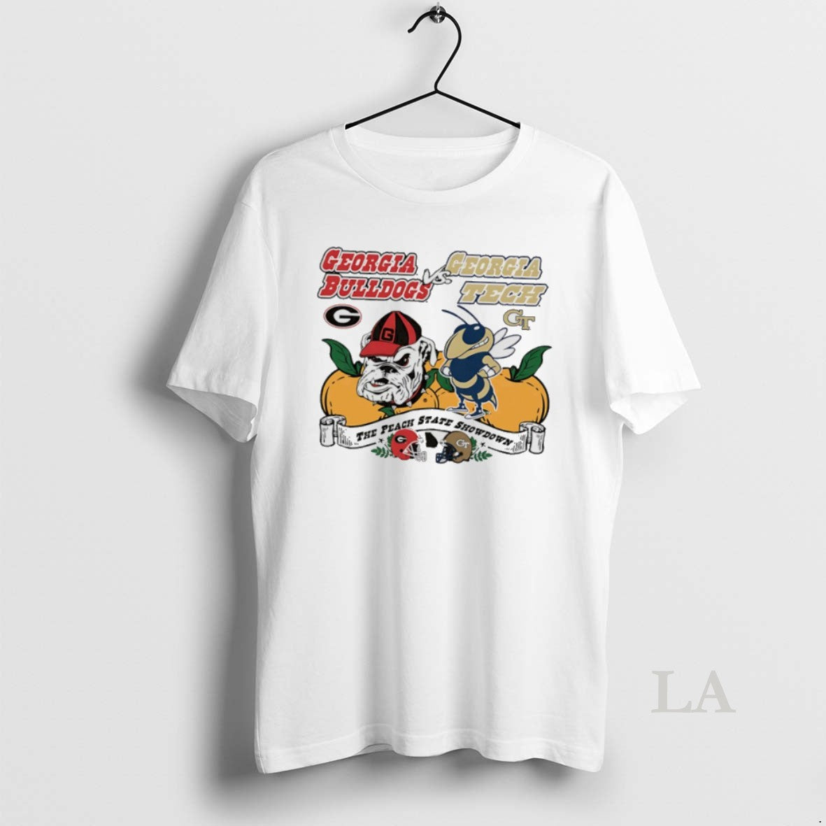 Original Georgia Tech Yellow Jackets Vs Georgia Bulldogs The Peach State Showdown