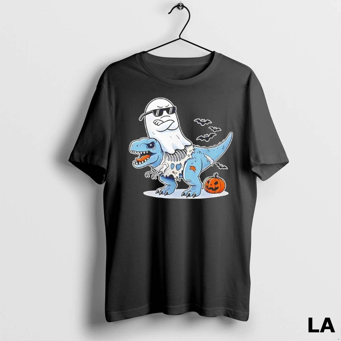 Original Ghost Riding Zombie T Rex Halloween