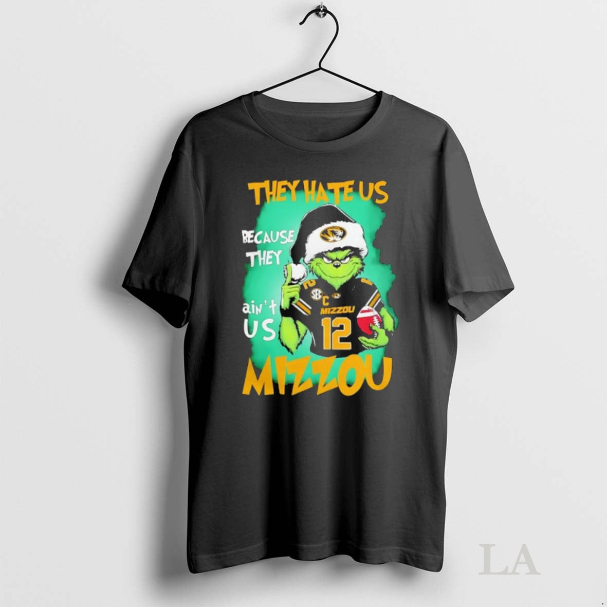 Original Grinch They Hate Us Because Aint Us Mizzou Tigers Christmas 25