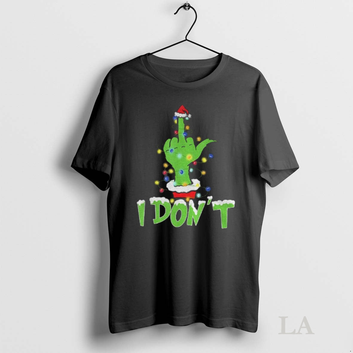 Original Grinch Middle Finger I Dont Merry Christmas
