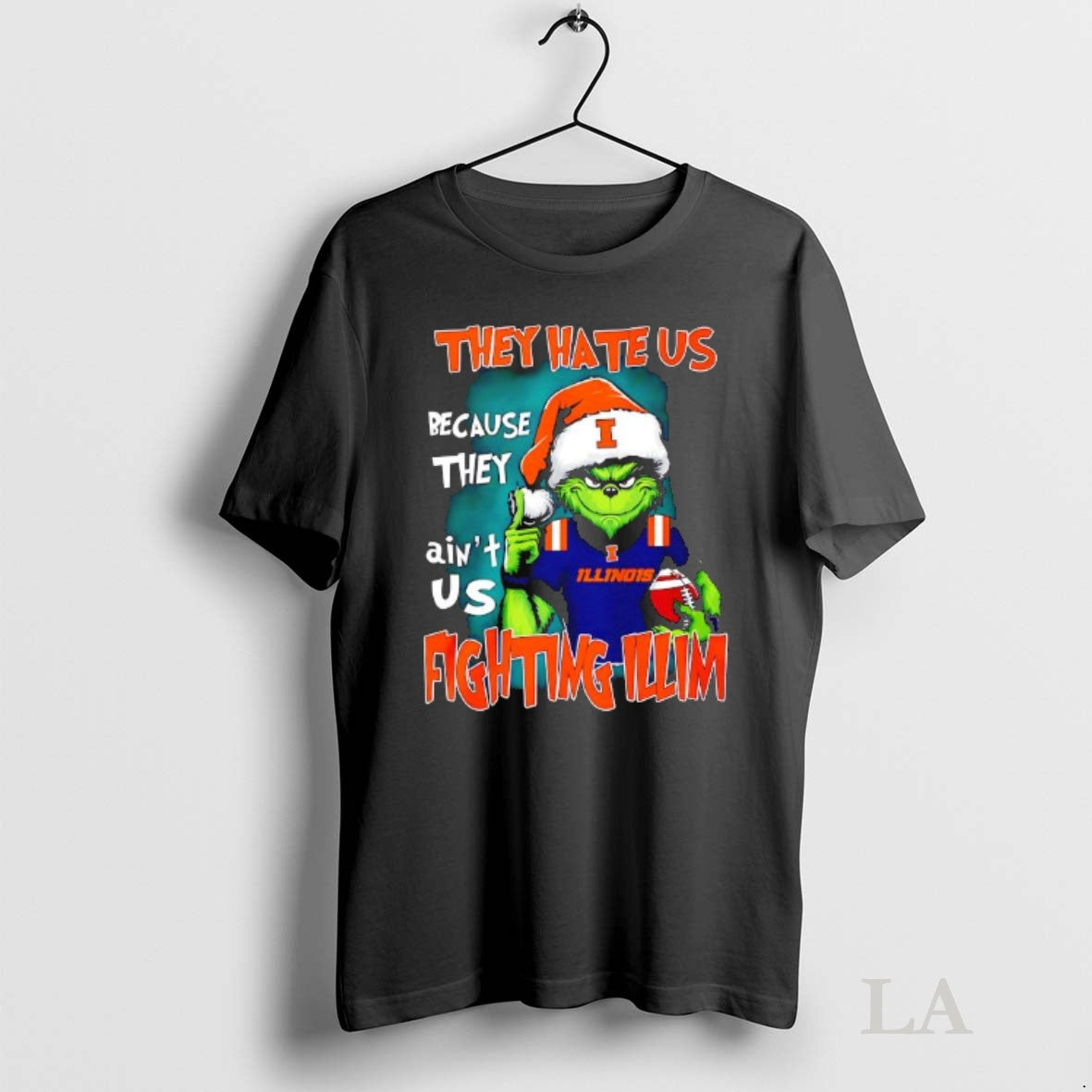 Original Grinch They Hate Us Because They Aint Us Fighting Illinois Fighting Illini