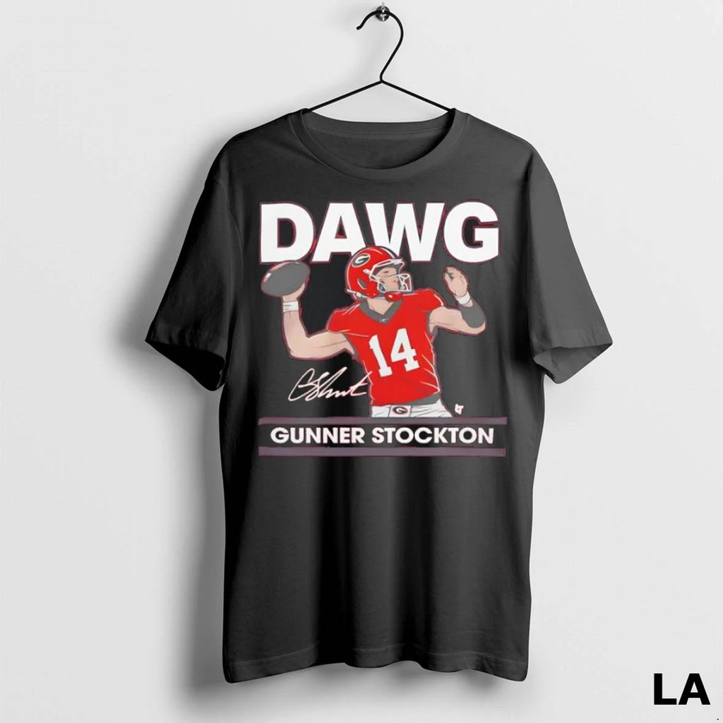 Original Gunner Stockton 14 Georgia Bulldogs Dawg Football 2025