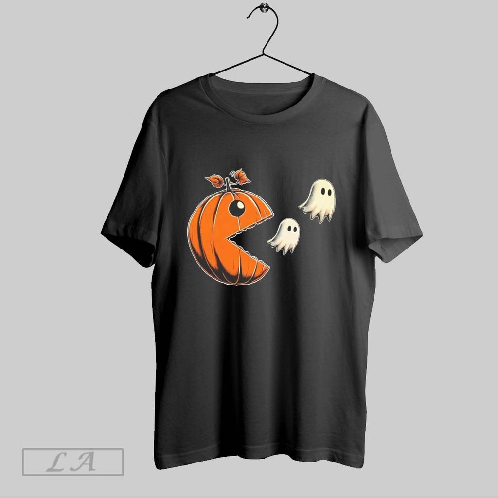 Original Halloween Pumpkin Pacman Eat Ghosts