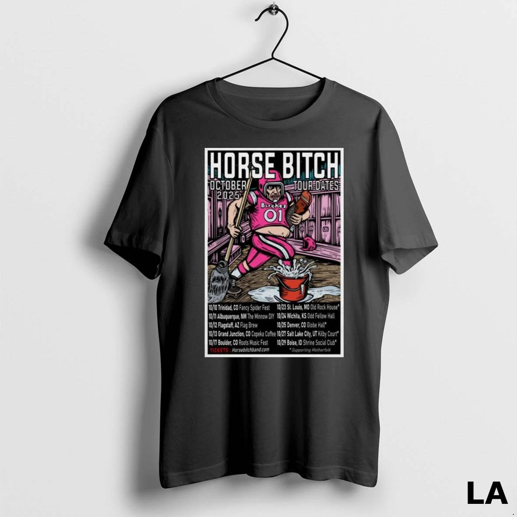 Original Horse Bitch Oct Tour Dates October 2025 Long Sleve