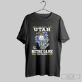 Original I May Live In Utah But Im A Notre Dame Fighting Irish Fan Forever