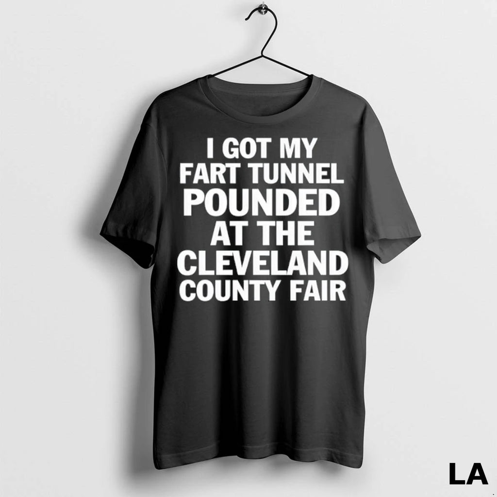 Original I Got My Fart Tunnel Pounded At The Cleveland County Fair Black