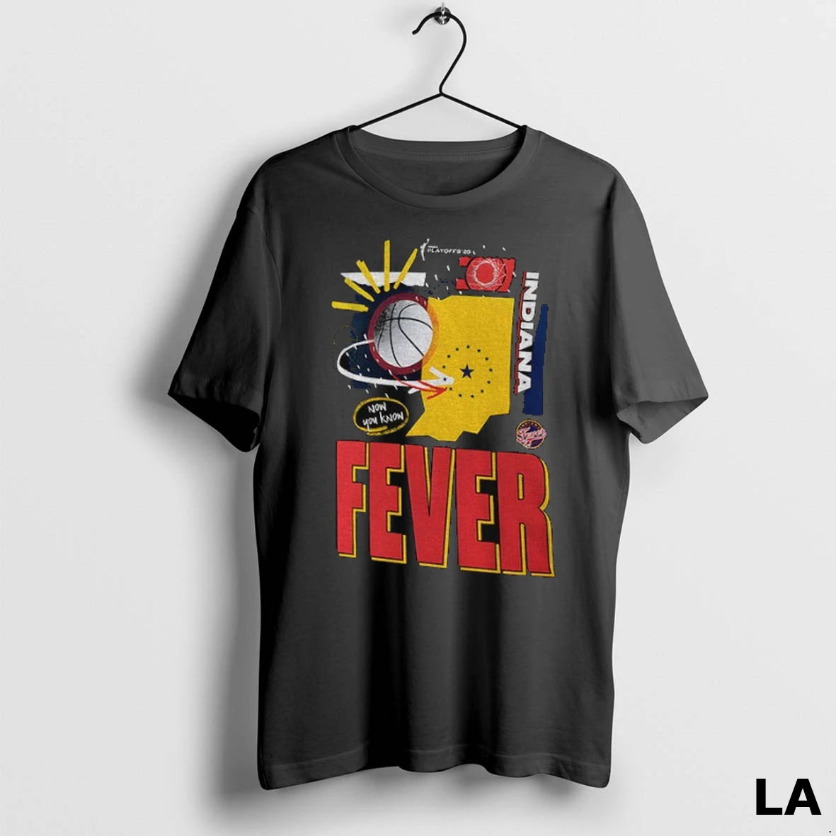 Original Indiana Fever Basketball Wnba Playoffs Power Forward Logo