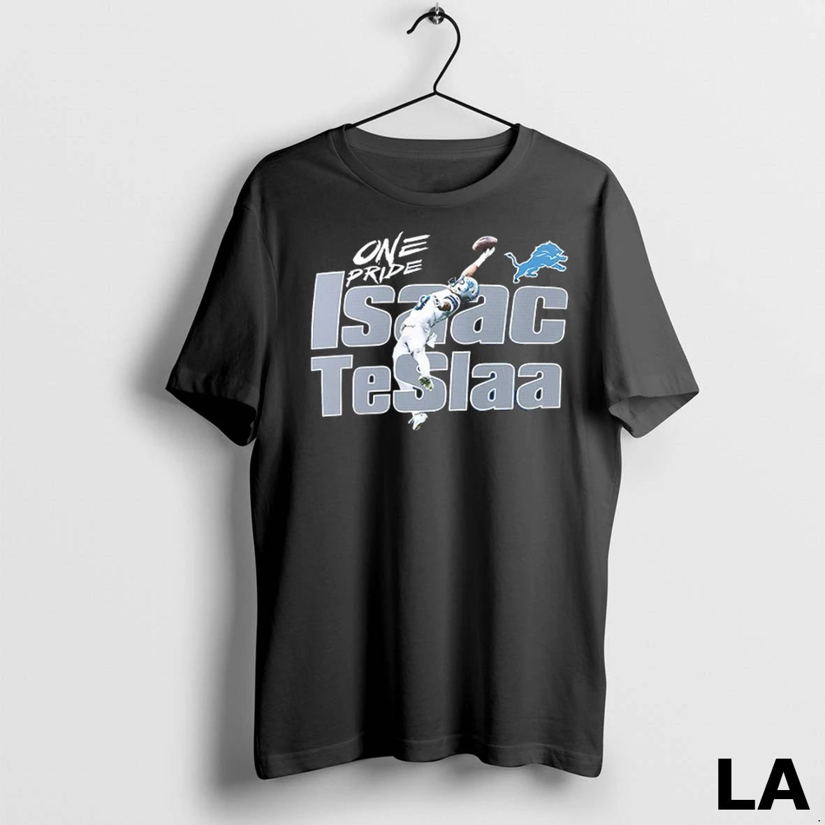 Original Isaac Teslaa Detroit Lions Football One Pride