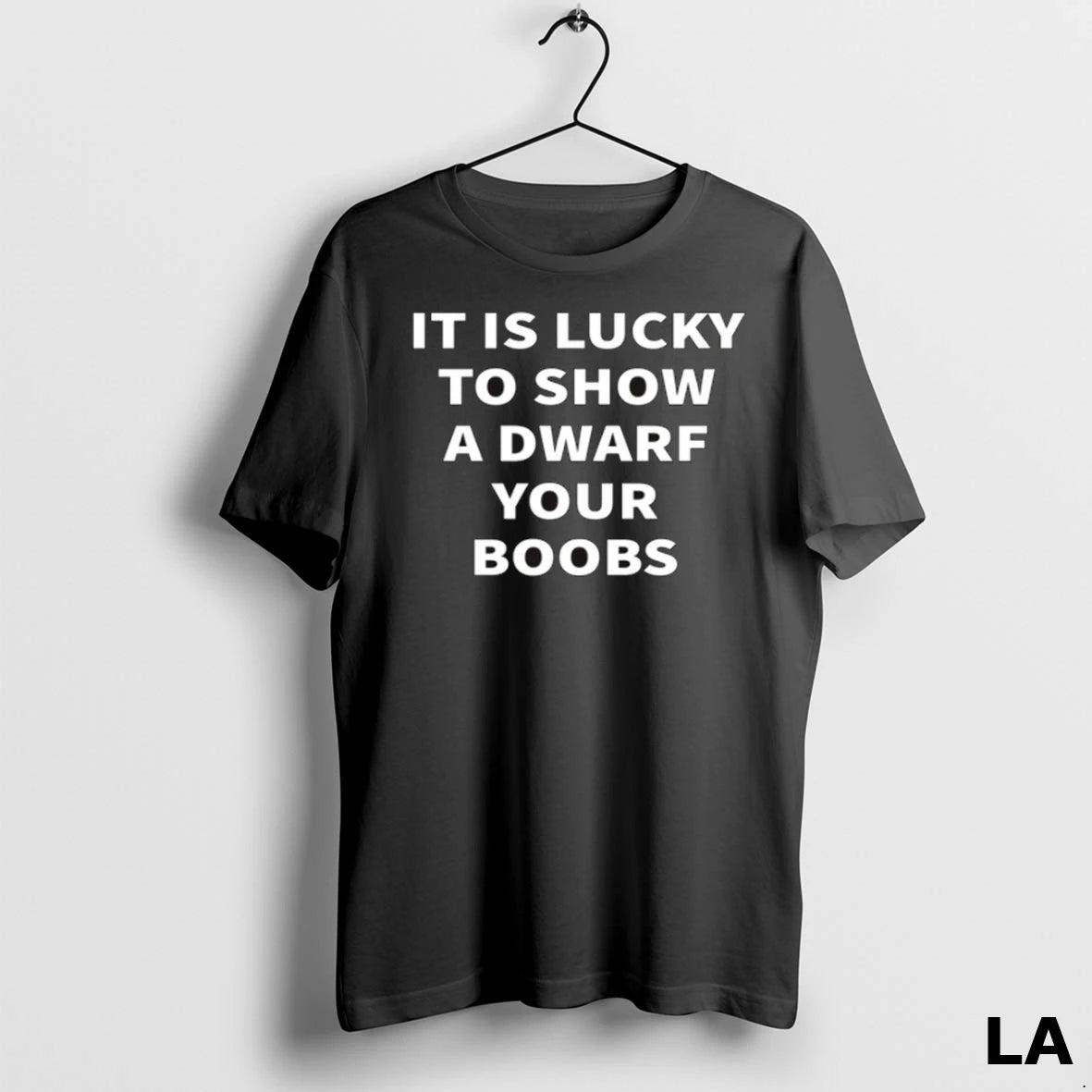 Original It Is Lucky To Show A Dwarf Your Boobs Black Men Allbluetees Men