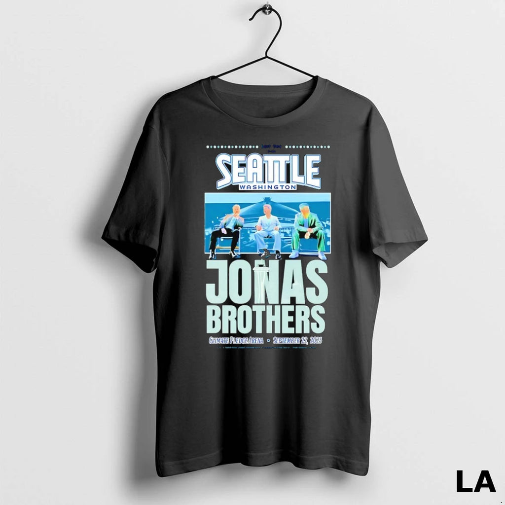 Original Jonas Brothers Seattle Mariners Washington Climate Pledge Arena Tour