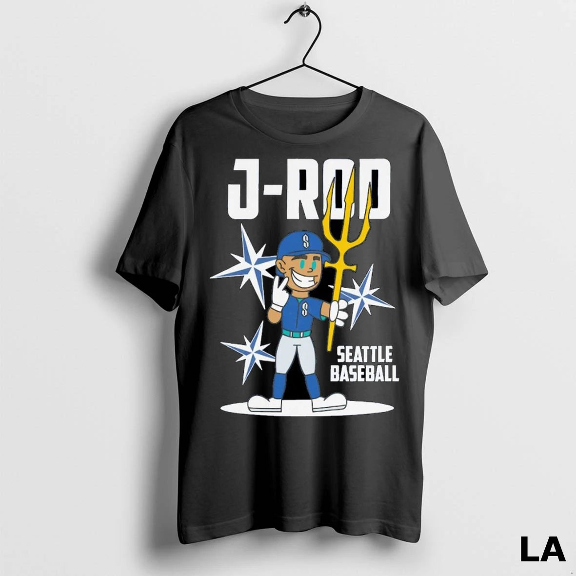 Original Julio Rodriguez Seattle Mariners 2025 Mlb Summer Cartoon