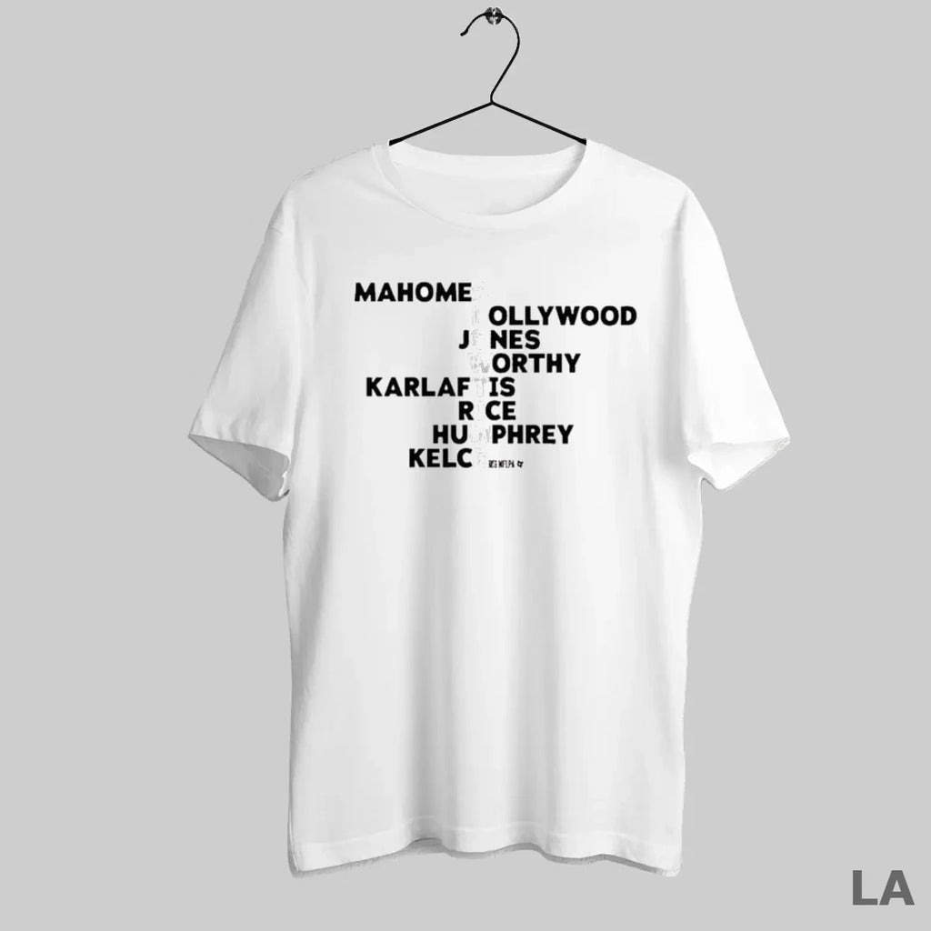Original Kansas City Chiefs Mahomes Hollywood Jones Worthy Karlaftis Humphrey Kelce Showtime Names Players