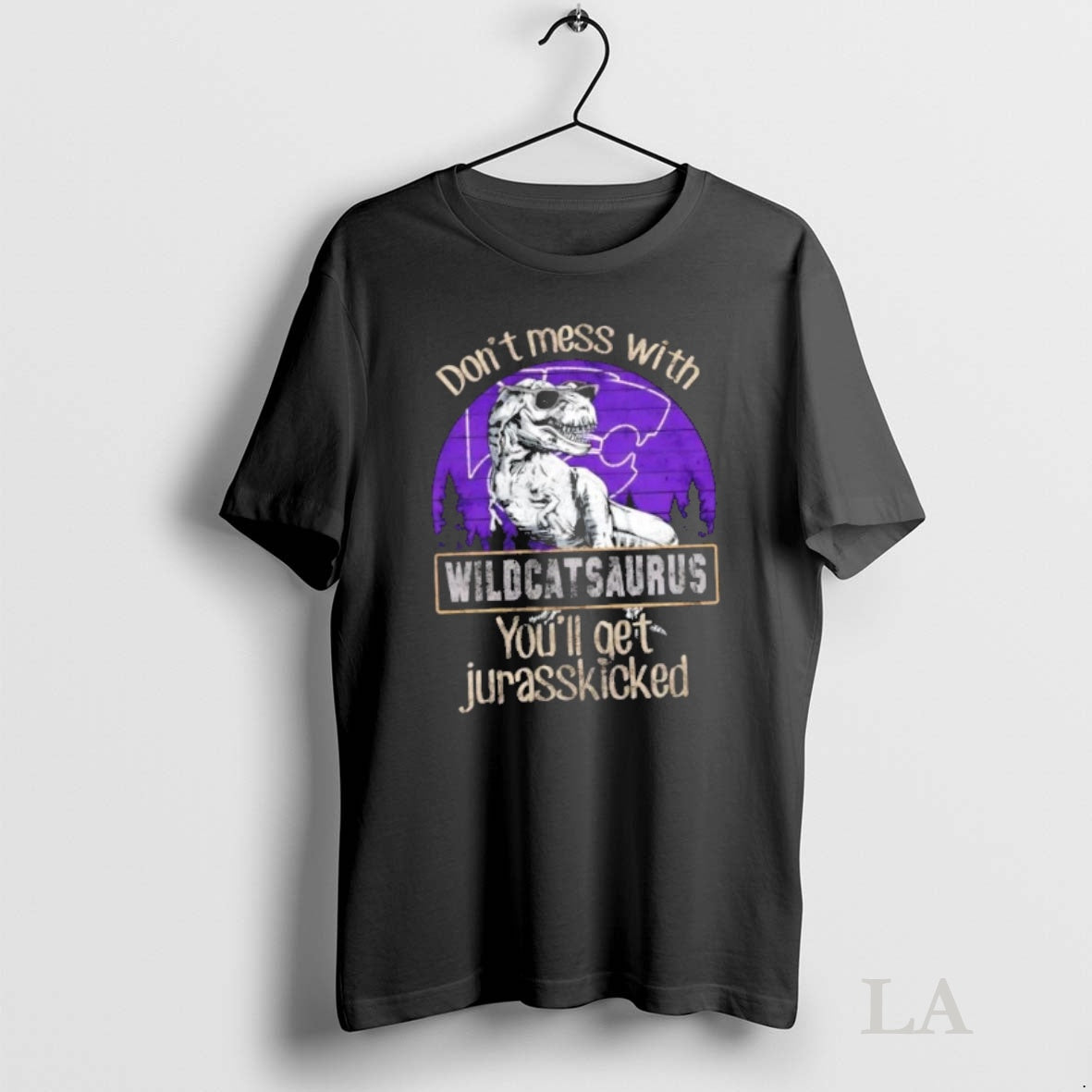 Original Kansas State Wildcats Dont Mess With Jayhawksaurus Youll Get Jurasskicked