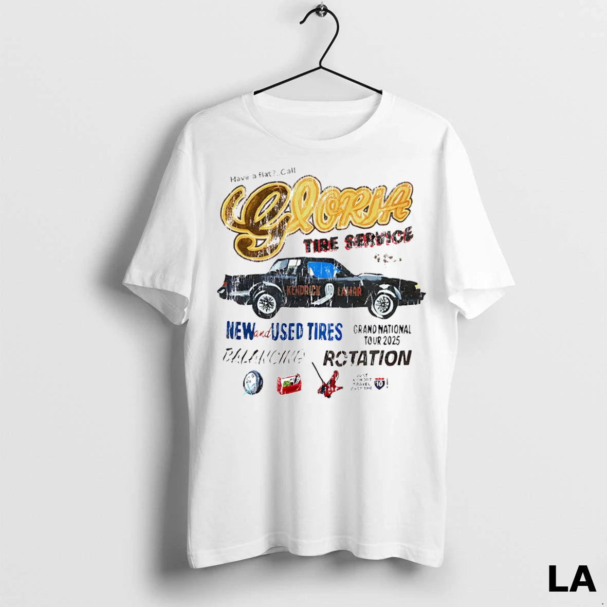 Original Kendrick Lamar Gloria Tire Service