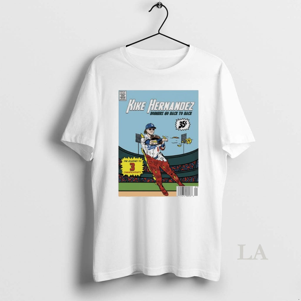 Original Kike Hernandez Dodgers Go Back To Back The Journey To 3 Championship