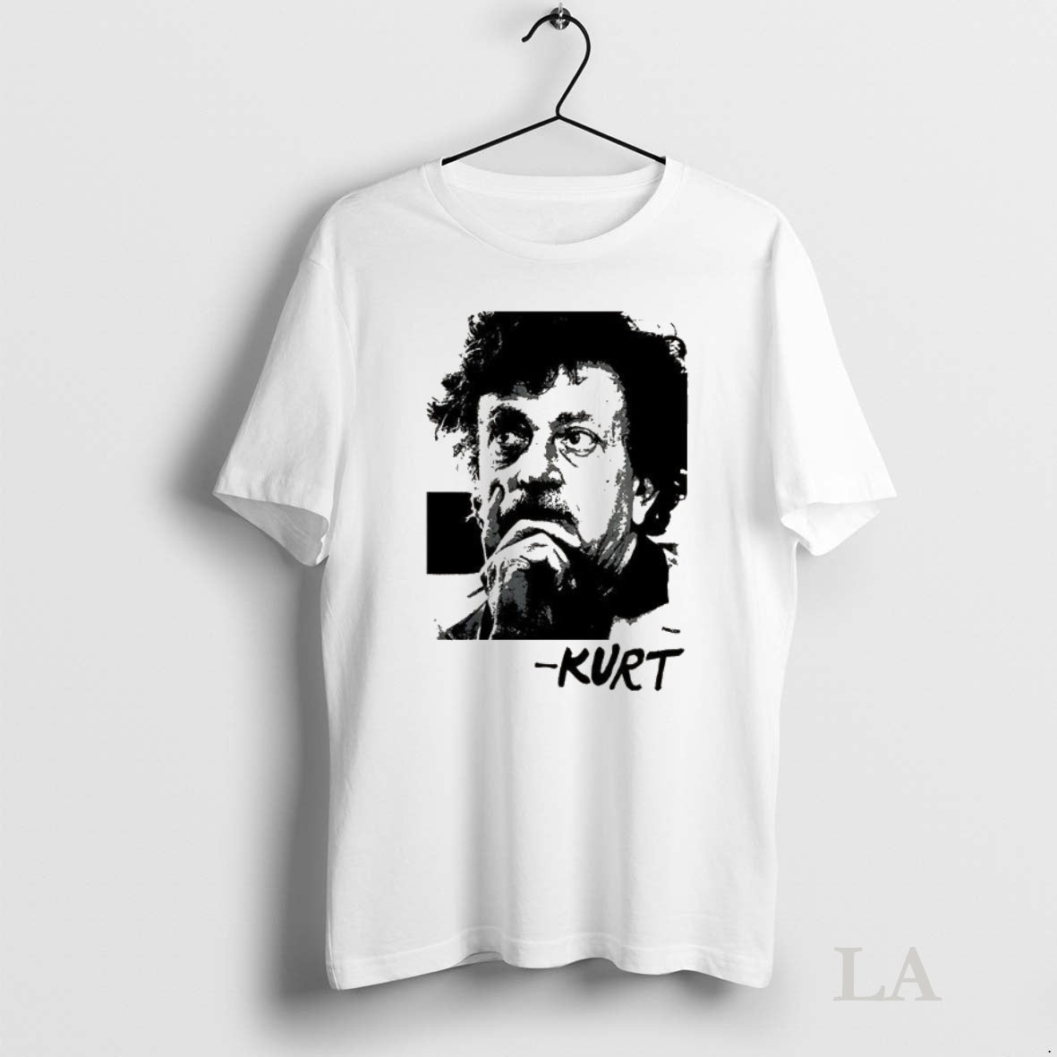 Original Kurt Vonnegut Portrait Tribute Retro