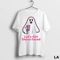 Original Lets Get Sheet Faced Ghost Halloween