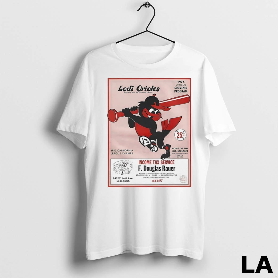 Original Lodi Orioles Income Tax Service F Douglas Rauer