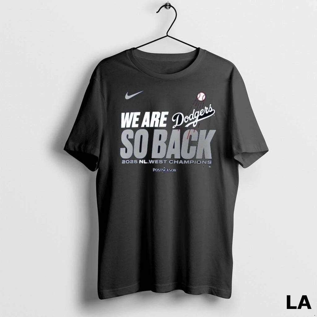Original Los Angeles Dodgers 2025 Nl West Division Champions Long Sleve