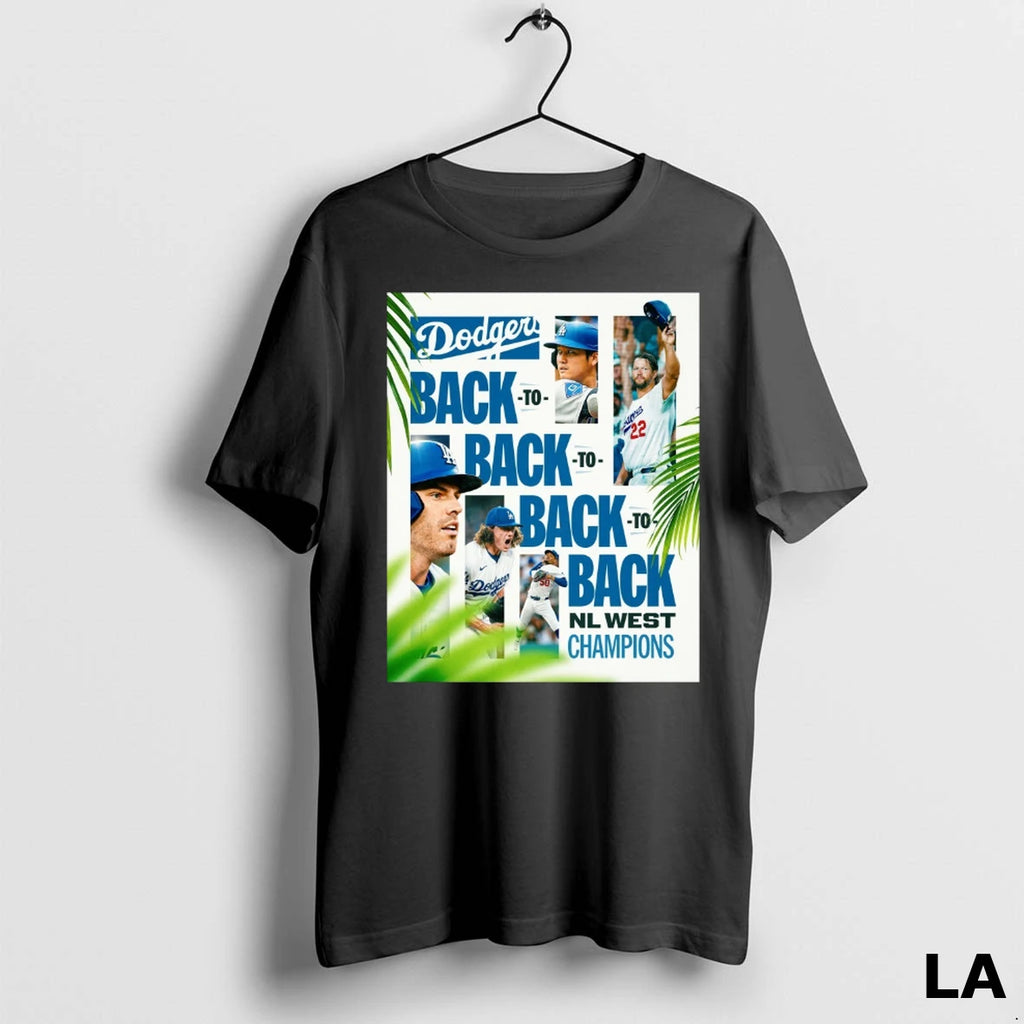 Original Los Angeles Dodgers Back To Back To Back To Back Nl West Champions