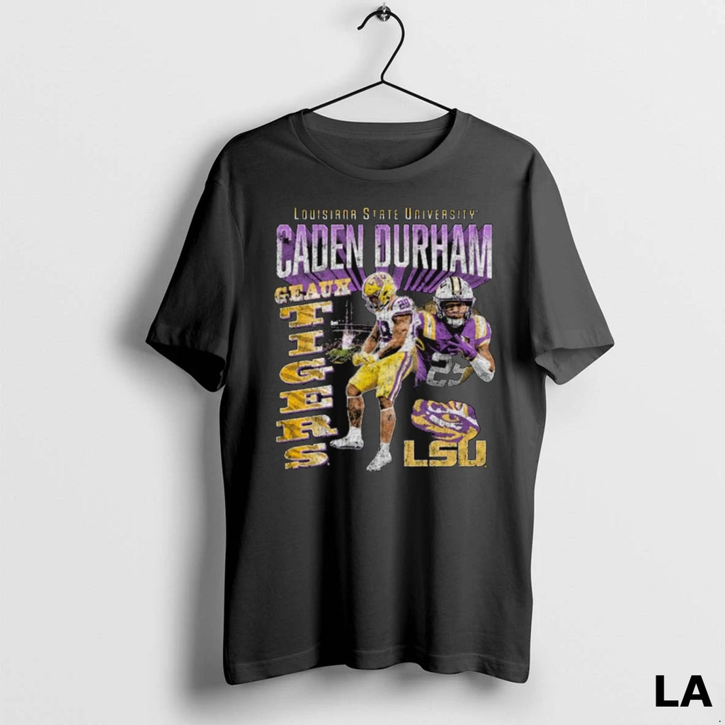 Original Louissuana State University Caden Durham Geaux Tiger Lsu Long Sleve