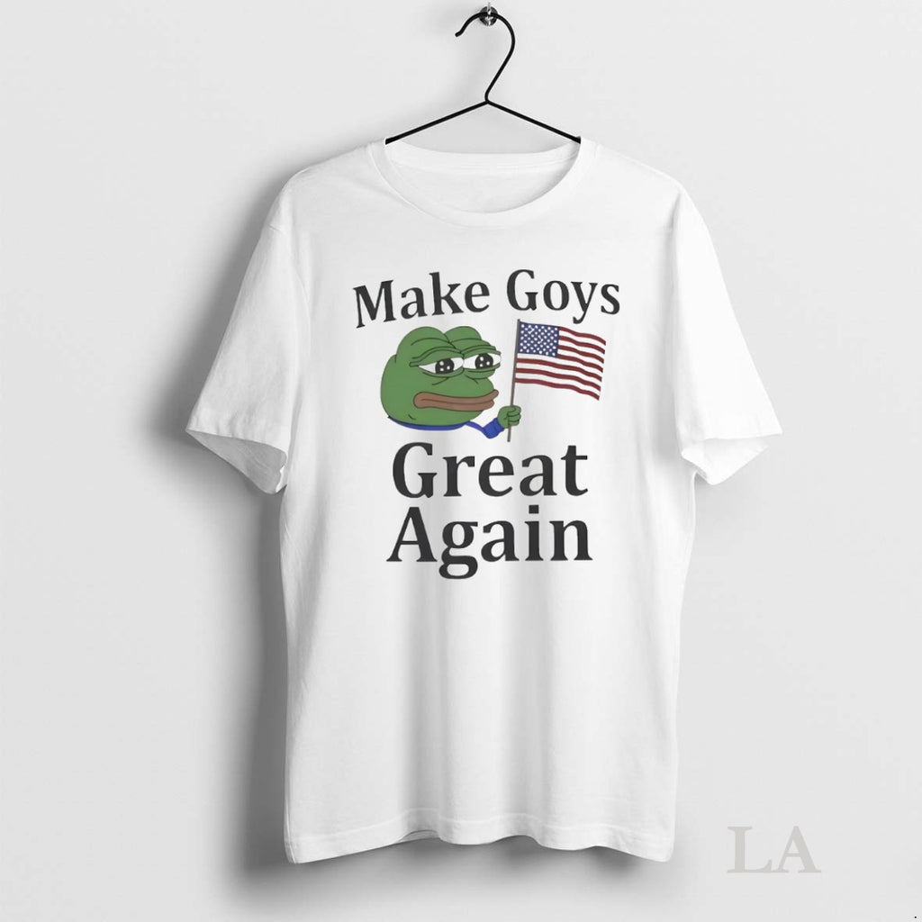 Original Make Goys Great Again Pepe The Frog Flag Circle