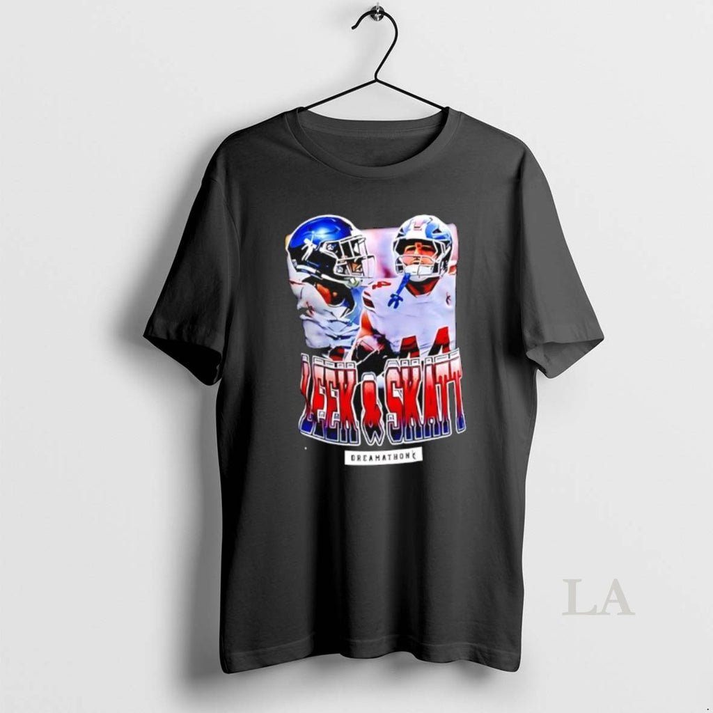 Original Malik Nabers And Cam Skattebo New York Giants Football Players