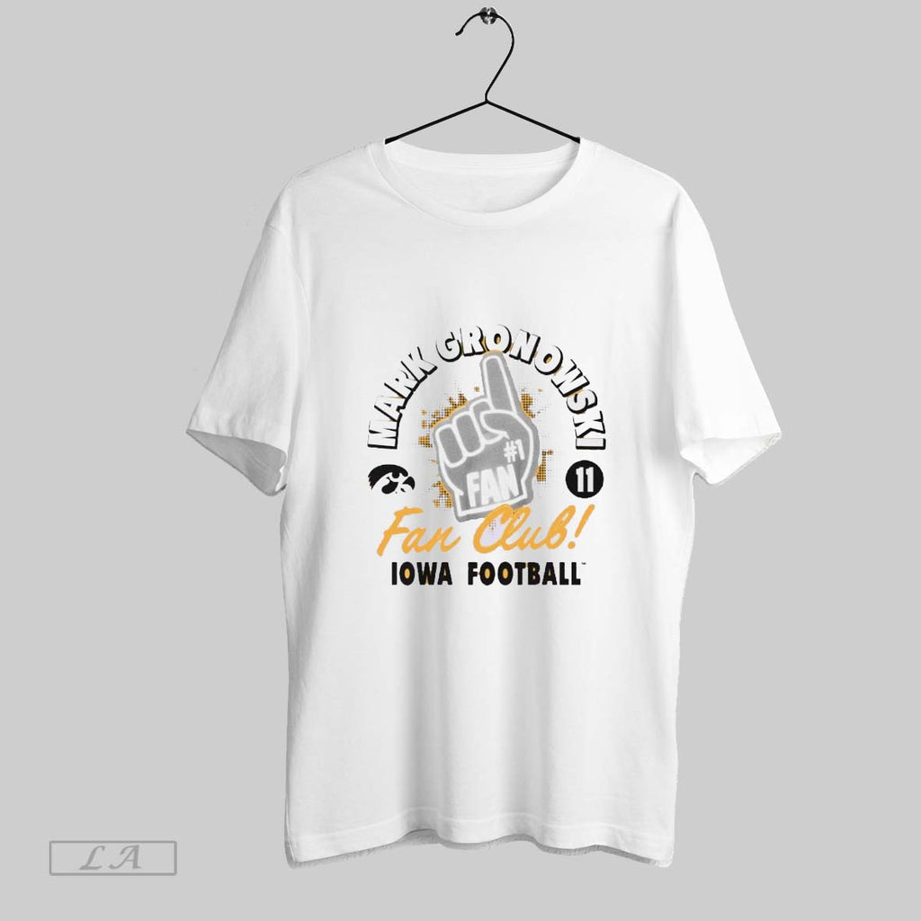 Original Mark Gronowski Fan Club Iowa Football