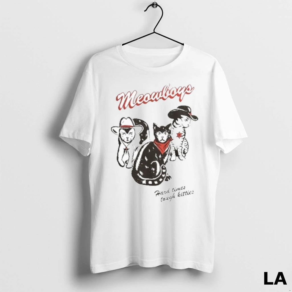 Original Meowboys Hard Times Tough Kitties