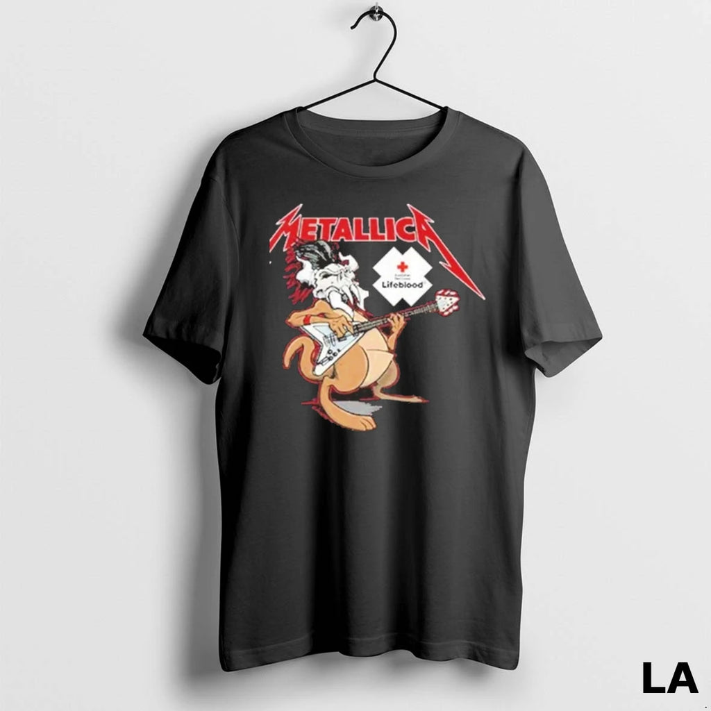 Original Metallica X Lifeblood M72 World Tour In Australia Metallica Gives Back