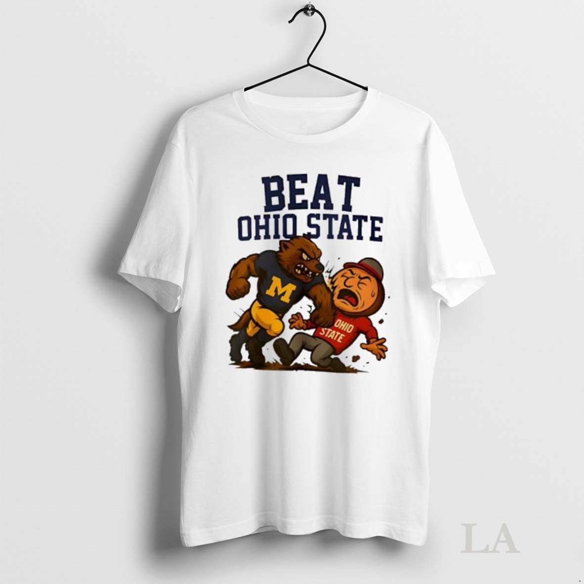 Original Michigan Wolverines Beat Ohio State 2025 Mascot