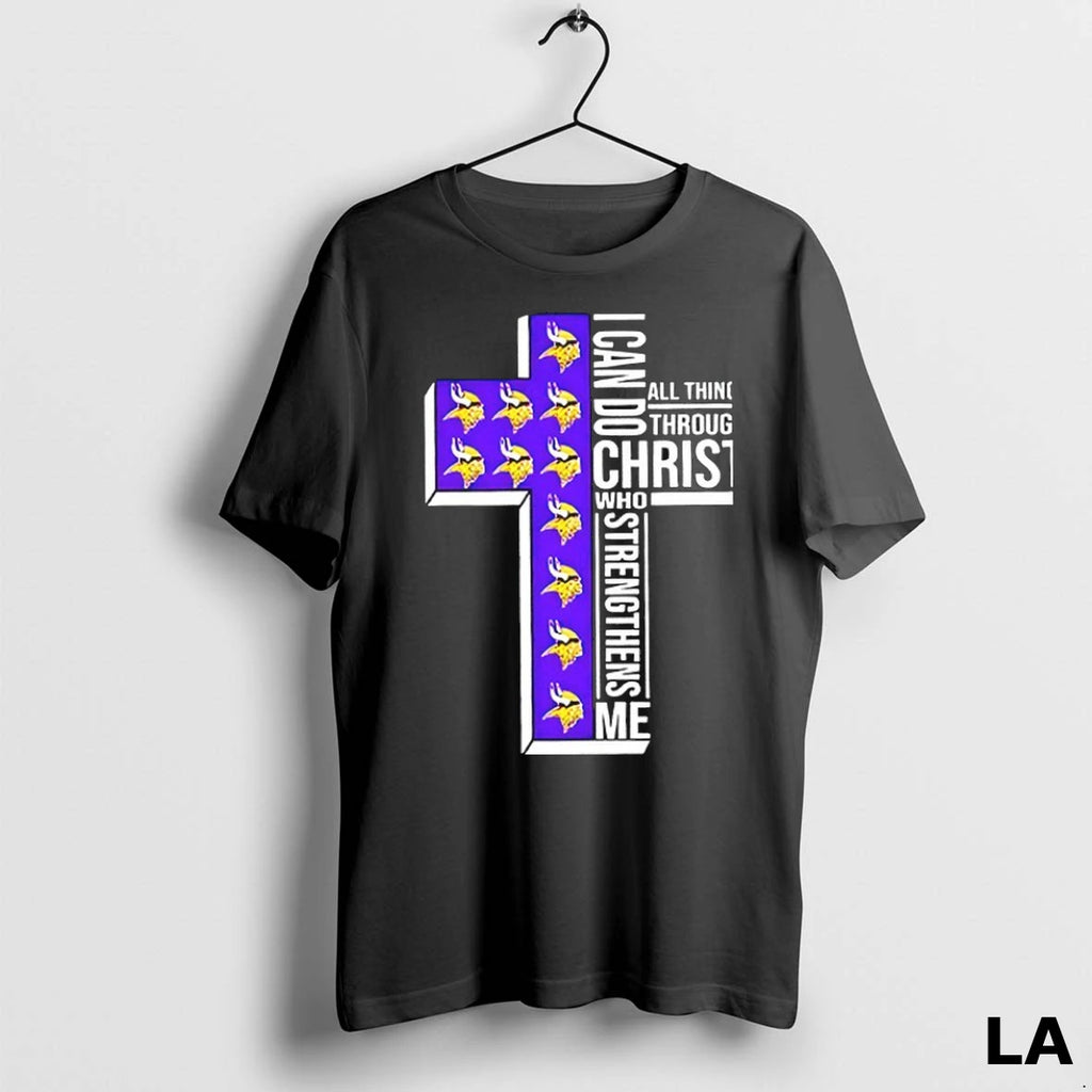 Original Minnesota Vikings I Can Do All Things Through Christ Who Strengthens Me