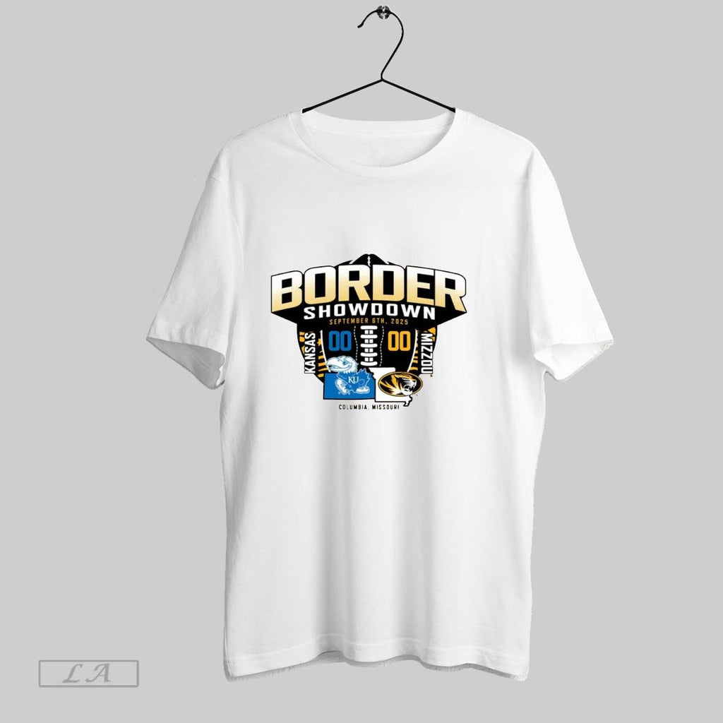 Original Mizzou Tigers Football Victory Kansas Jayhawks Border Showdown September 6th 2025 Columbia Missouri Score