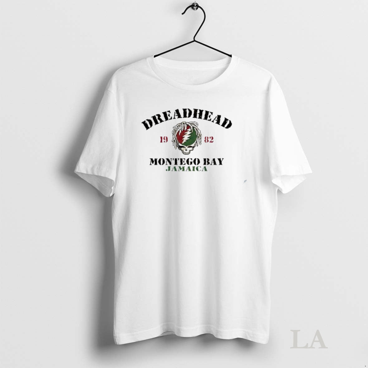 Original Montego Bay Jamaica Grateful Dead Dreadhead Steal Your Face Skull