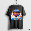 Original Mookie Betts Los Angeles Dodgers Baseball Cartoon