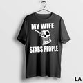 Original My Wife Stabs People Skull