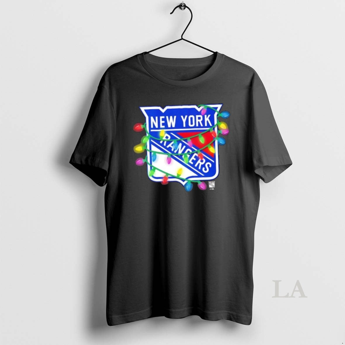 Original New York Rangers Logo Holiday Christmas Lights