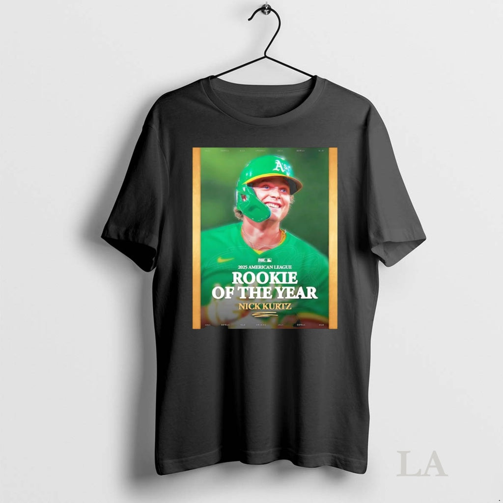 Original Nick Kurtz 2025 Al Rookie Of The Year