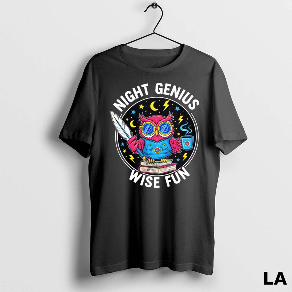Original Night Genius Wise Fun Inspiration Owl