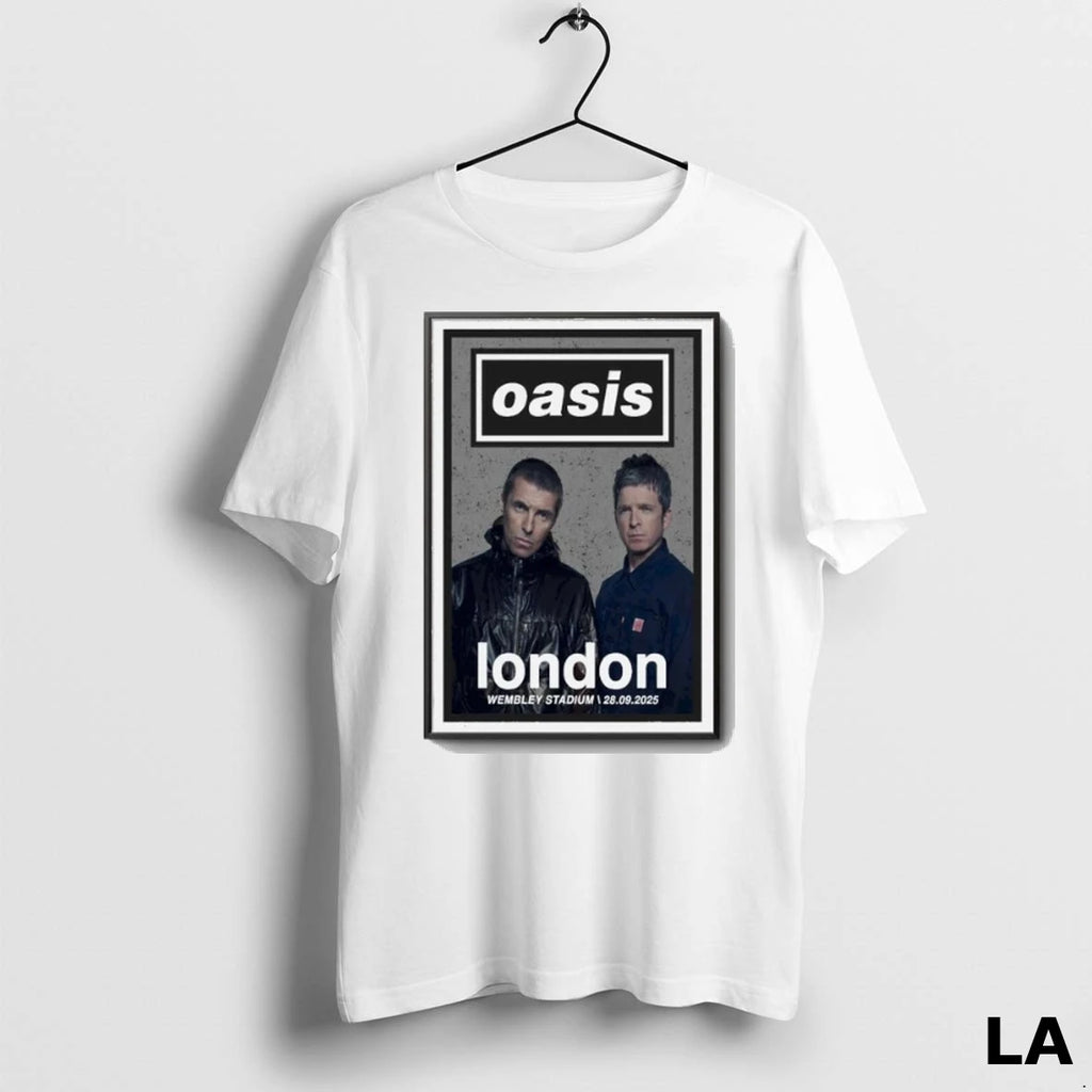 Original Oasis September 28 2025 Wembley Stadium London Uk