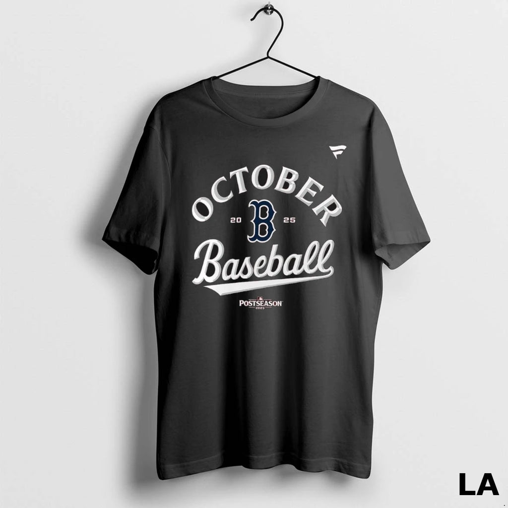 Original October Boston Red Sox 2025 Mlb Postseason