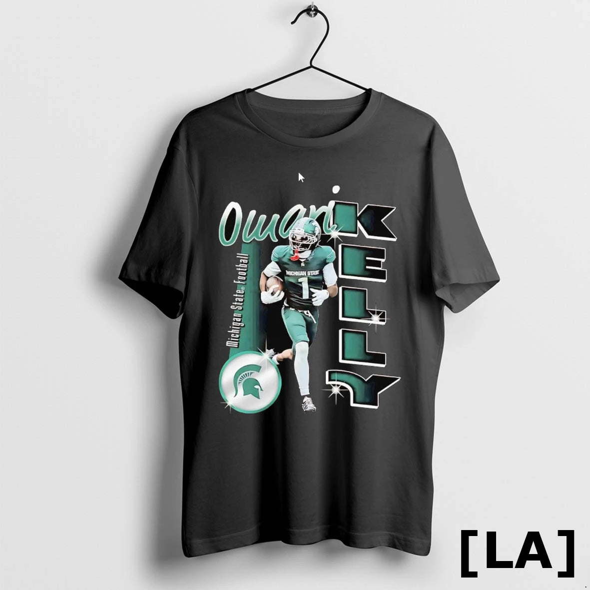 Original Omari Kelly Graphic Running Michigan State