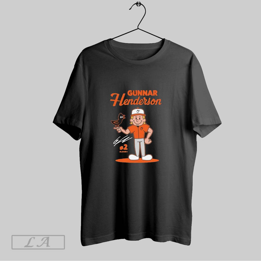 Original Orioles Gunnar Henderson Summer Cartoon