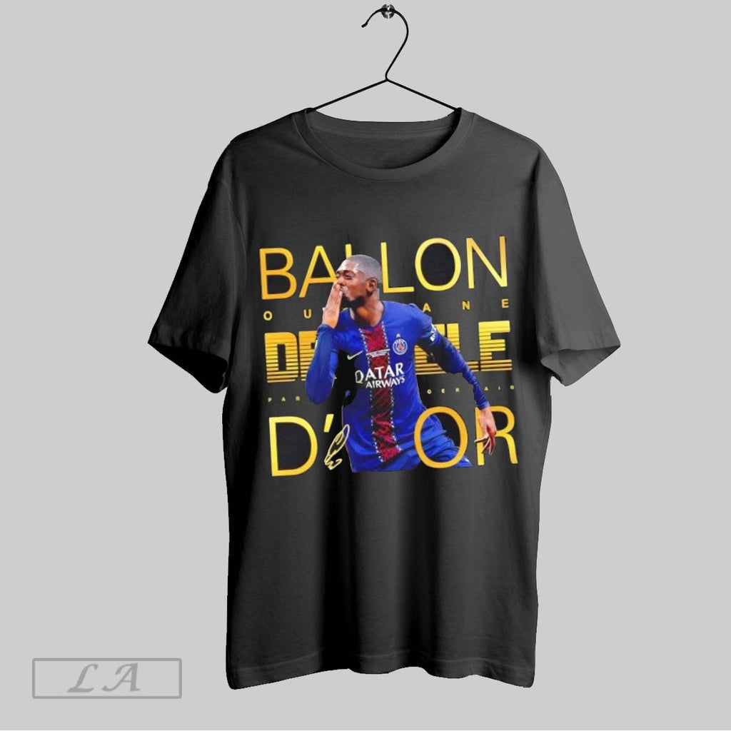 Original Ousmane Dembele Ballon Dor 2025 Signature
