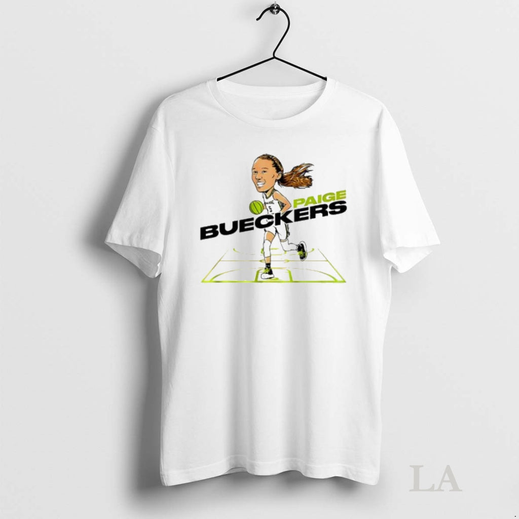 Original Paige Bueckers Dallas Caricature Cartoon Mvp 2025