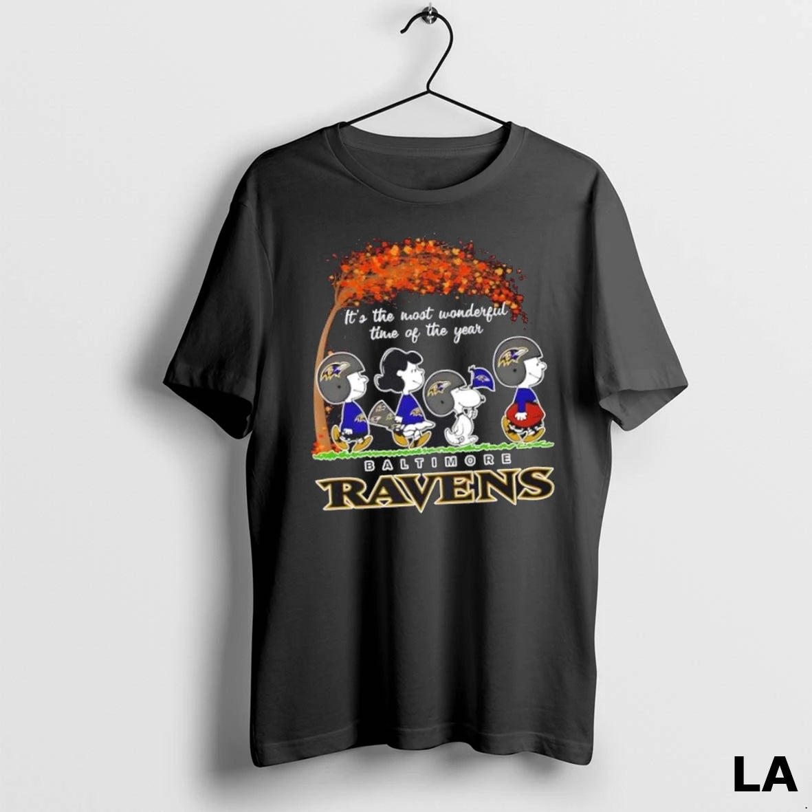 Original Peanuts Its The Most Wonderful Time Of The Year Baltimore Ravens Football