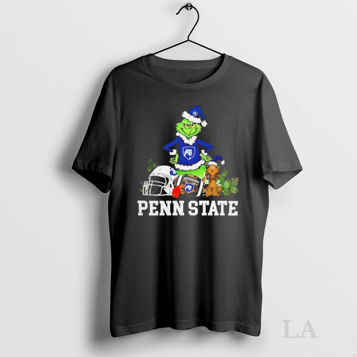 Original Penn State The Grinch And Max Helmet Christmas 2025