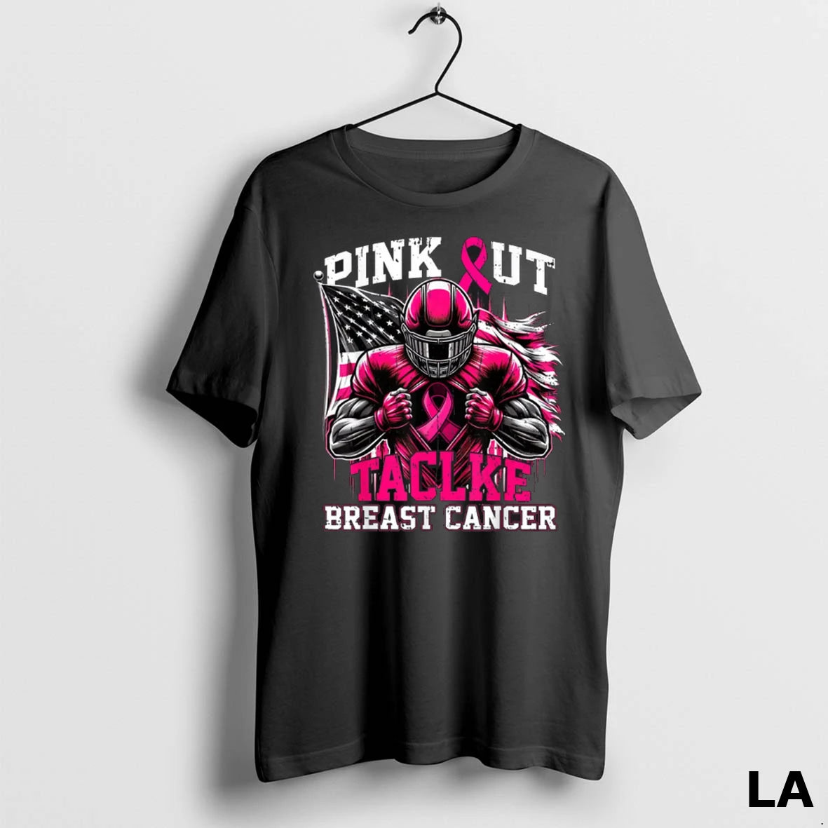 Original Pink Out Tackle Football Breast Cancer Awareness