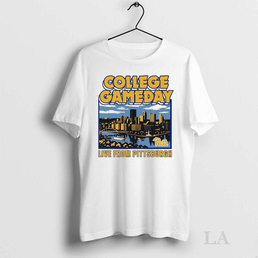Original Pittsburgh Panthers College Gameday City Skyline